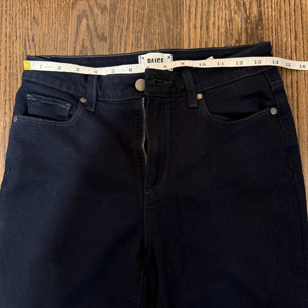 PAIGE Midnight Blue Denim - Picture 5 of 5